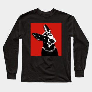 My cute anarchist dog Long Sleeve T-Shirt